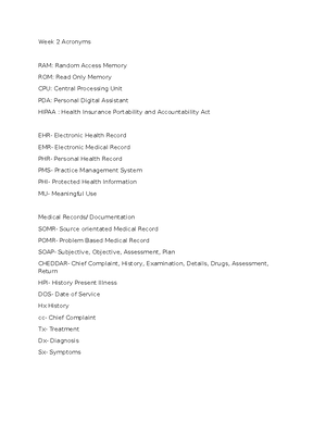 Chapter 5 Connect Notes - Chapter 5 Connect Notes HIPAA began in 1996 ...