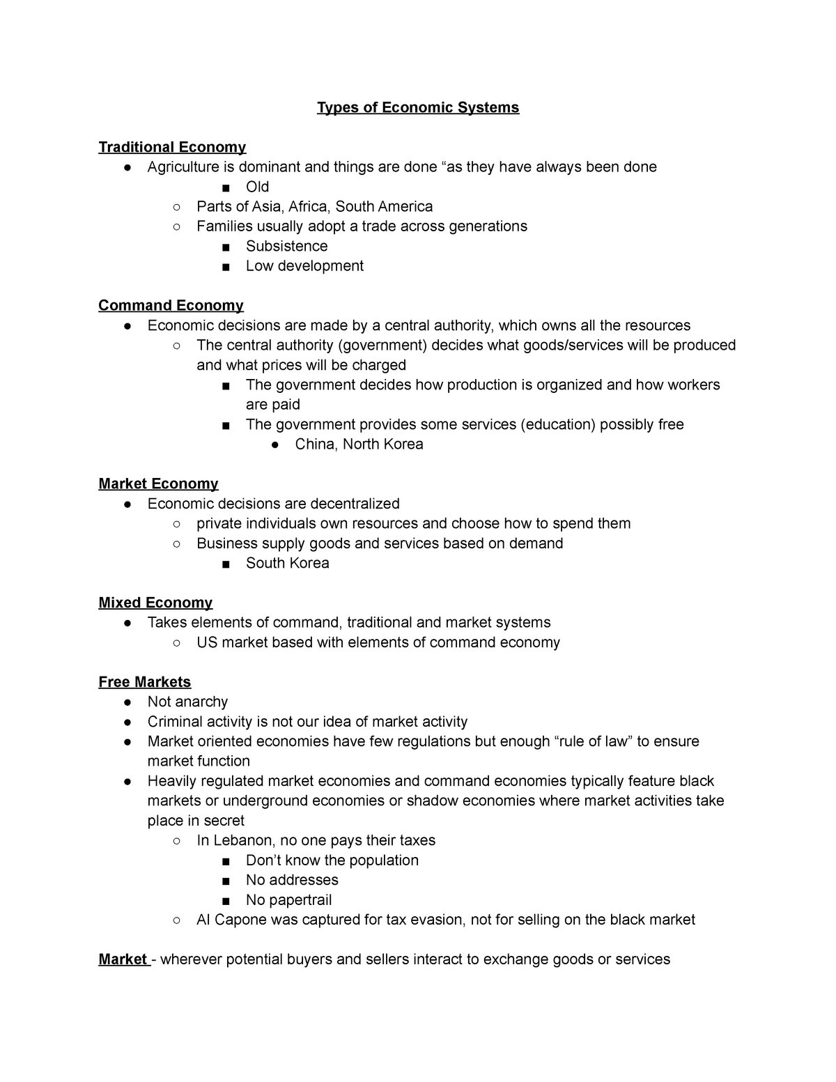 types-of-economic-systems-types-of-economic-systems-traditional