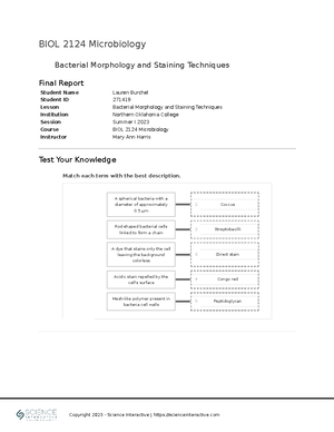 Study Guide Chapter 1 Introdution To Microbiology - BIOL41 Study Guide ...