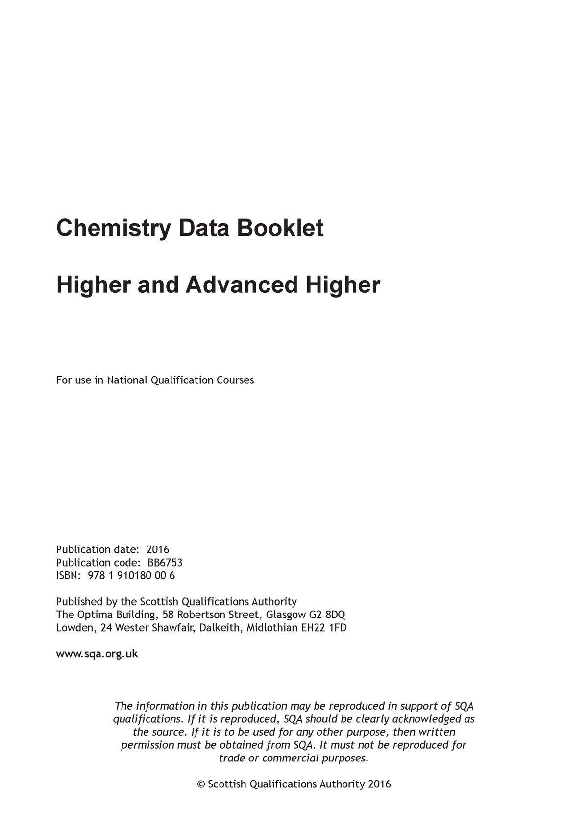 Chemistry Data Booklet New H AH-Sep2016 - Chemistry Data Booklet Higher ...