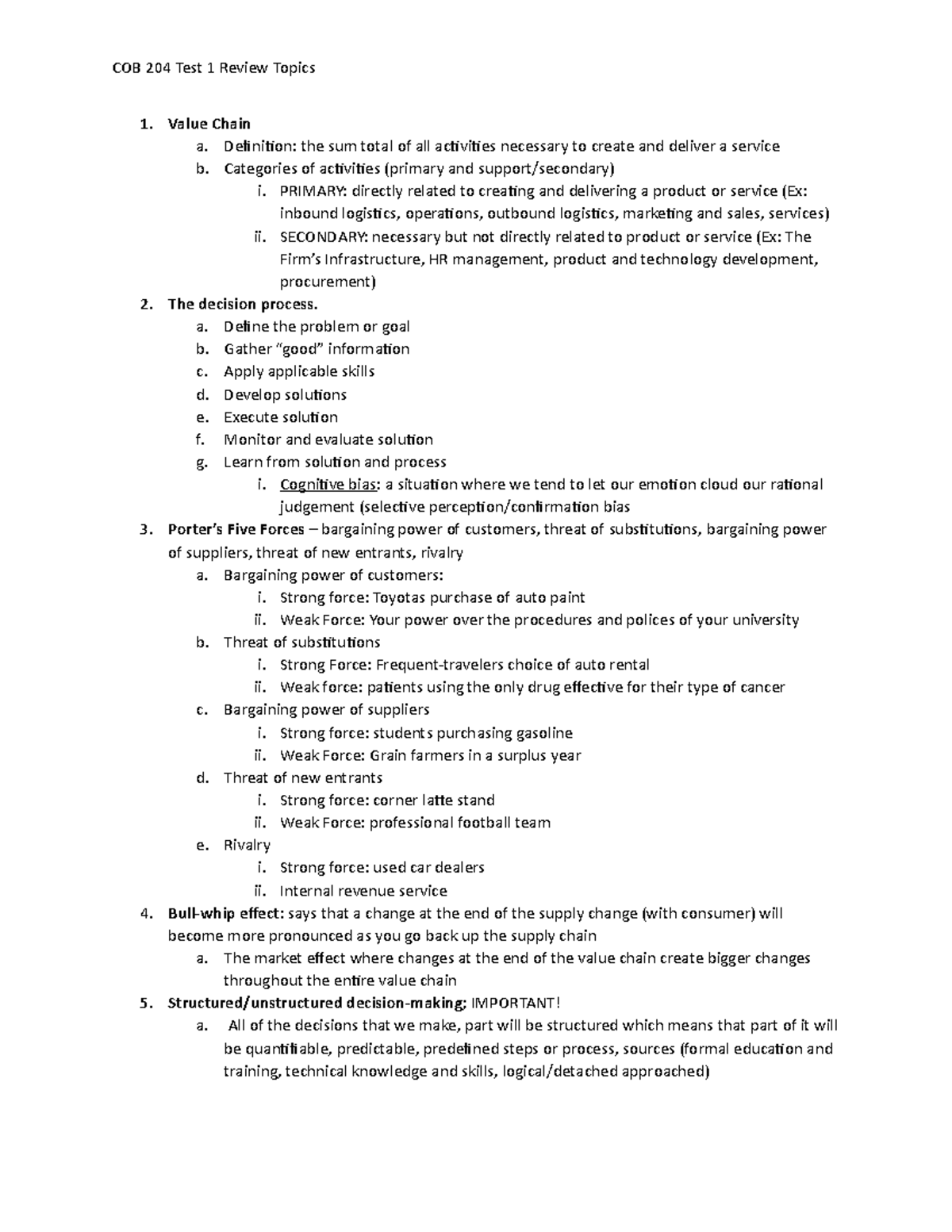 test-1-review-fall-2021-value-chain-a-definition-the-sum-total-of