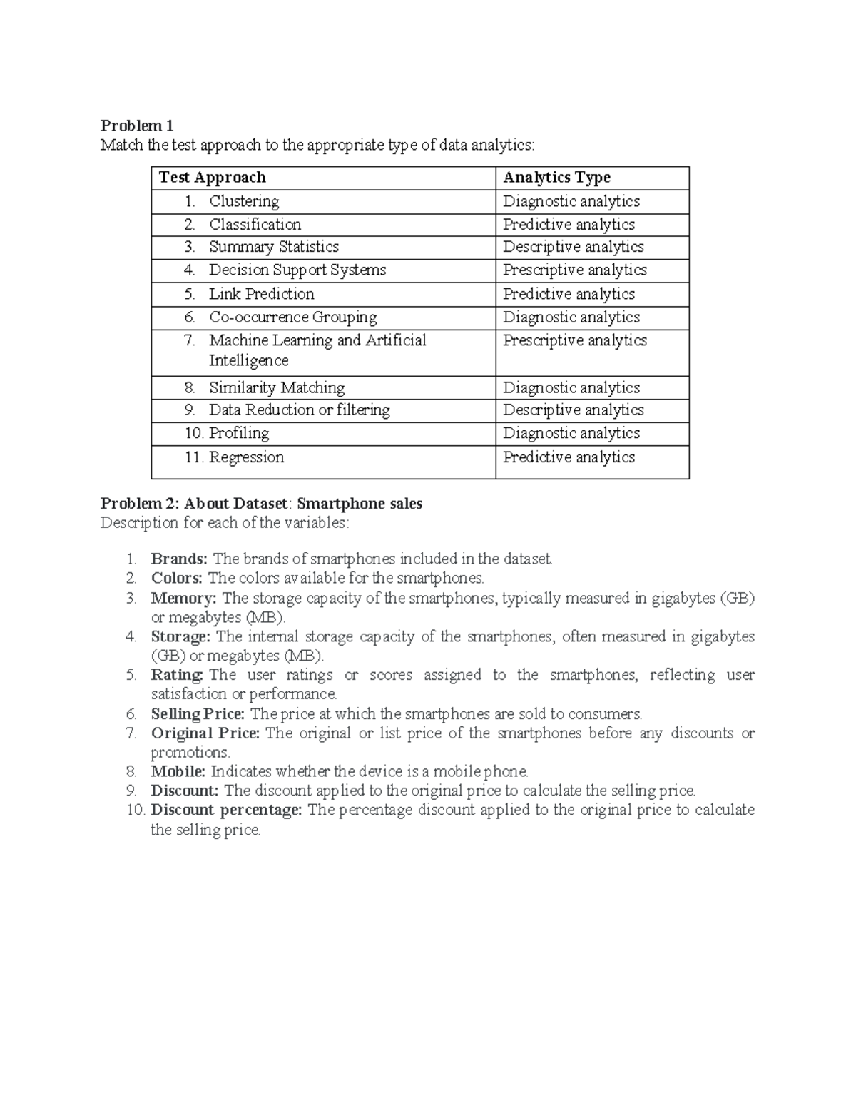 Group-8 Nguyễn-Thị-Hà-Tiên - Problem 1 Match the test approach to the ...