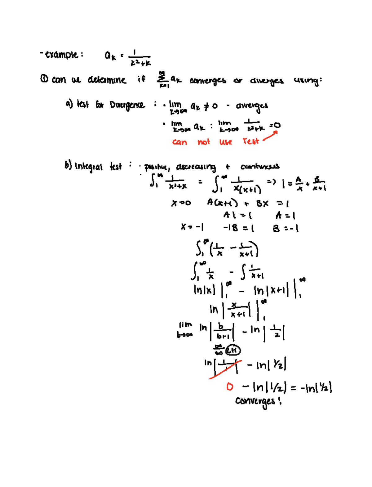 Strategies For Testing Series