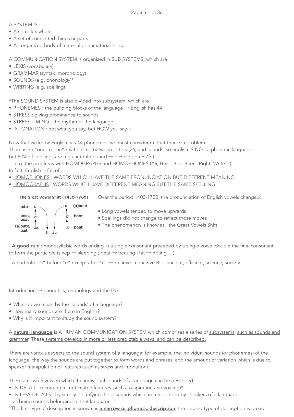 Modulo Inglese Stamp - ####### A SYSTEM IS : A complex whole A set of ...