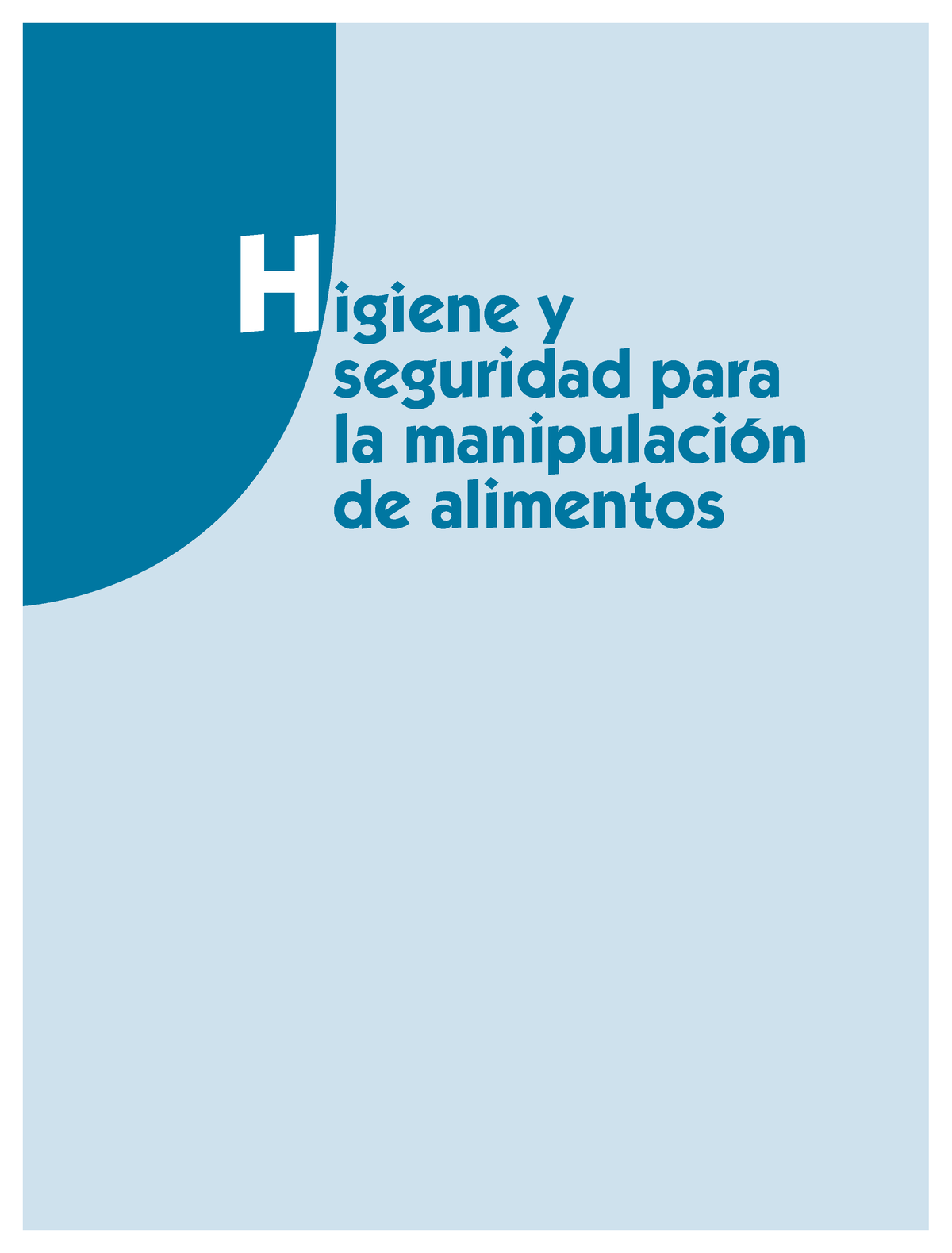 Higiene Y Seguridad Para La Manipulacion De Alimentos Higiene Y Seguridad Para La Manipulació 8422