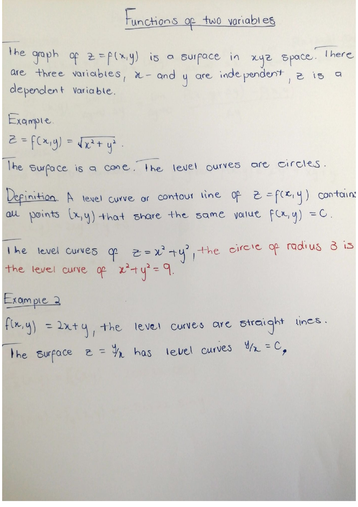 Partial Derivatives - Tutorial Practice - MKBS326 - Studocu