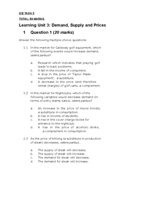 Structure OF PART A Submission - STRUCTURE OF PART A SUBMISSION Things ...