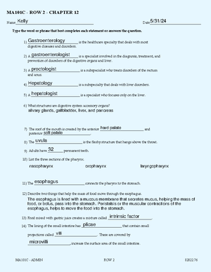 MA107 ROW 3 Dosage done - MA Clinic Module 3 (MA107) Dosage Calculation ...