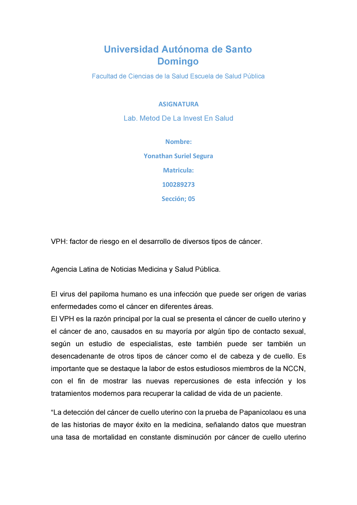 Artículo Científico Sexología Medica Sexología Medica Taller 1 Copia Sexología Medica 8999