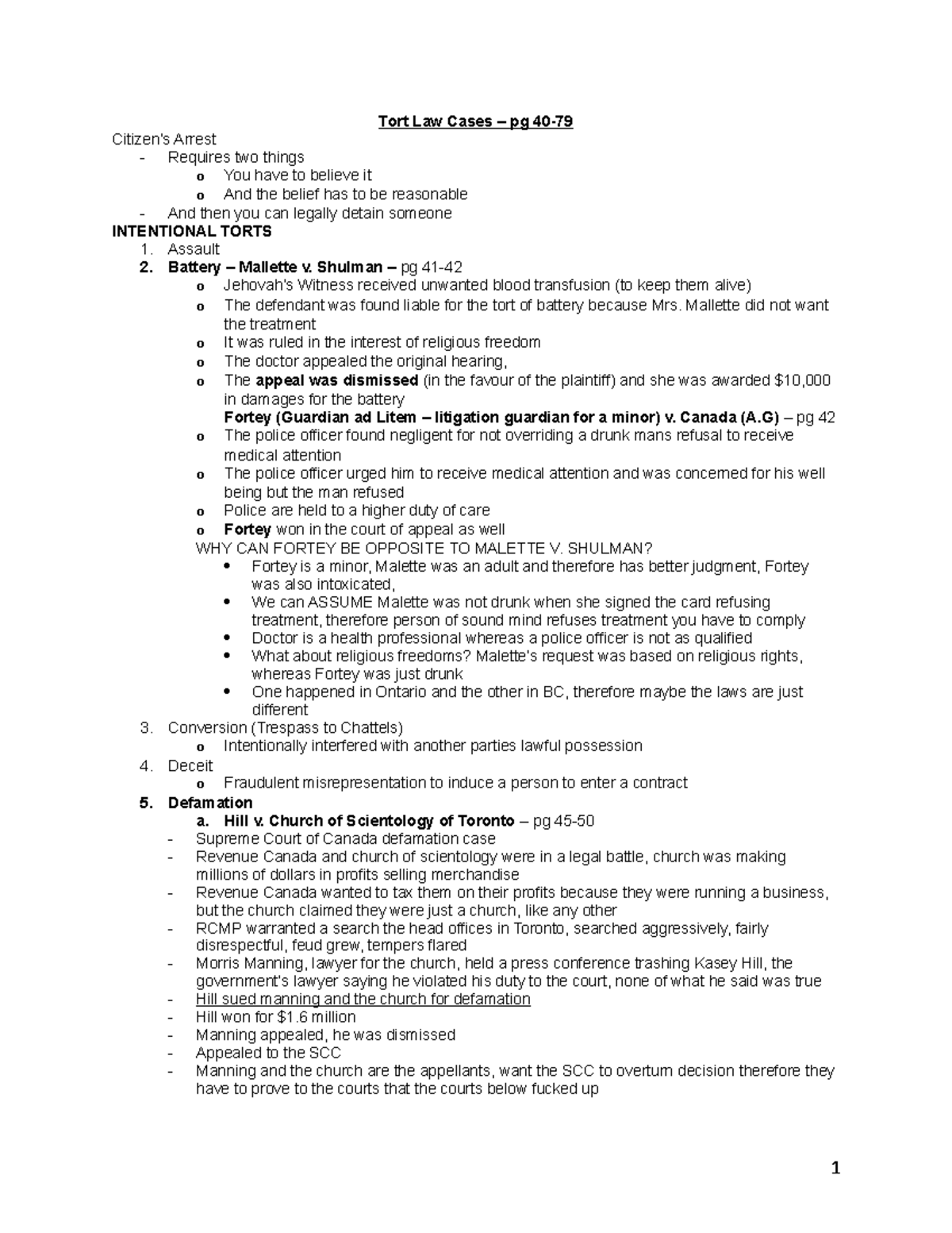 lecture-1-tort-law-cases-tort-law-cases-pg-arrest-requires-two