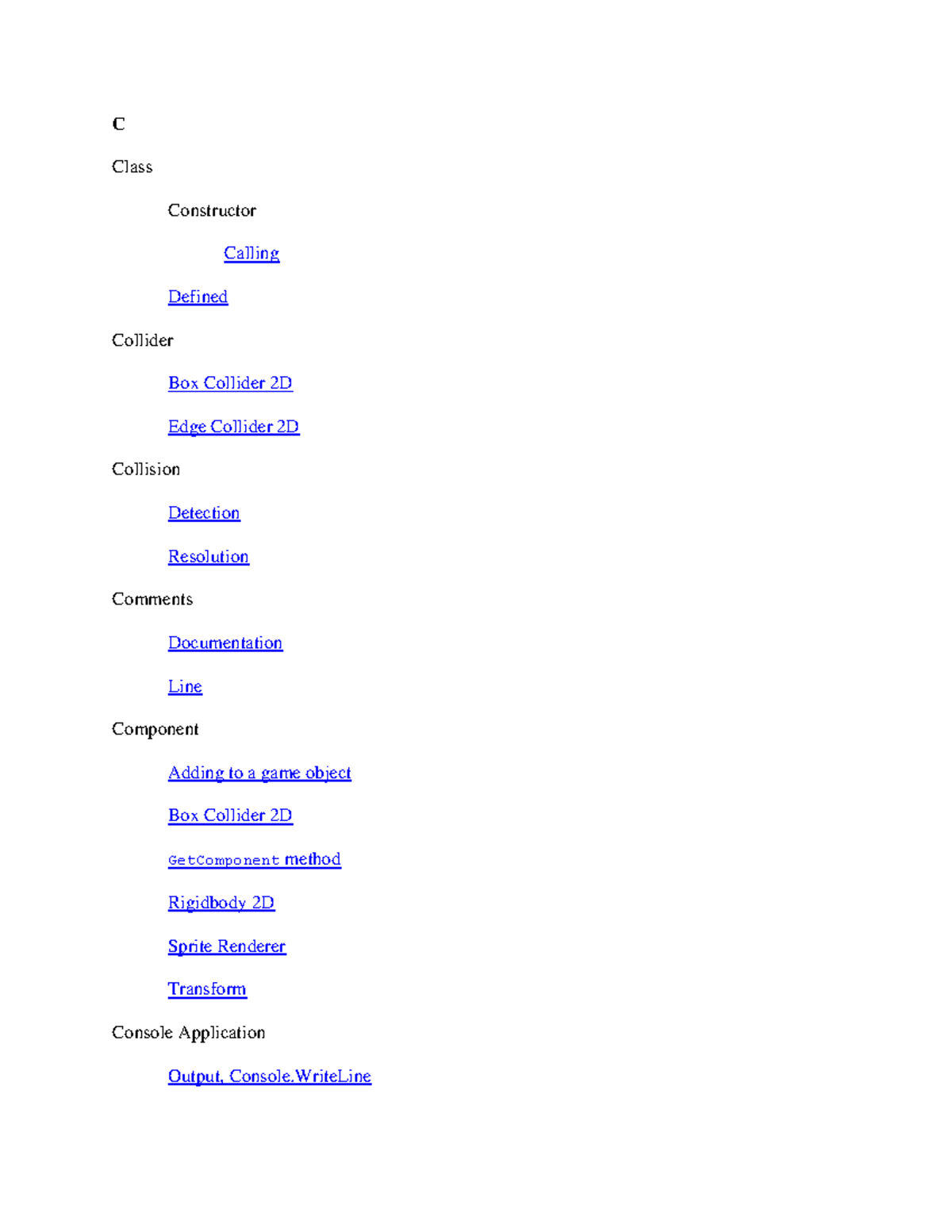 Course-Topic-Index - aaa - C Class Constructor Calling Defined Collider ...