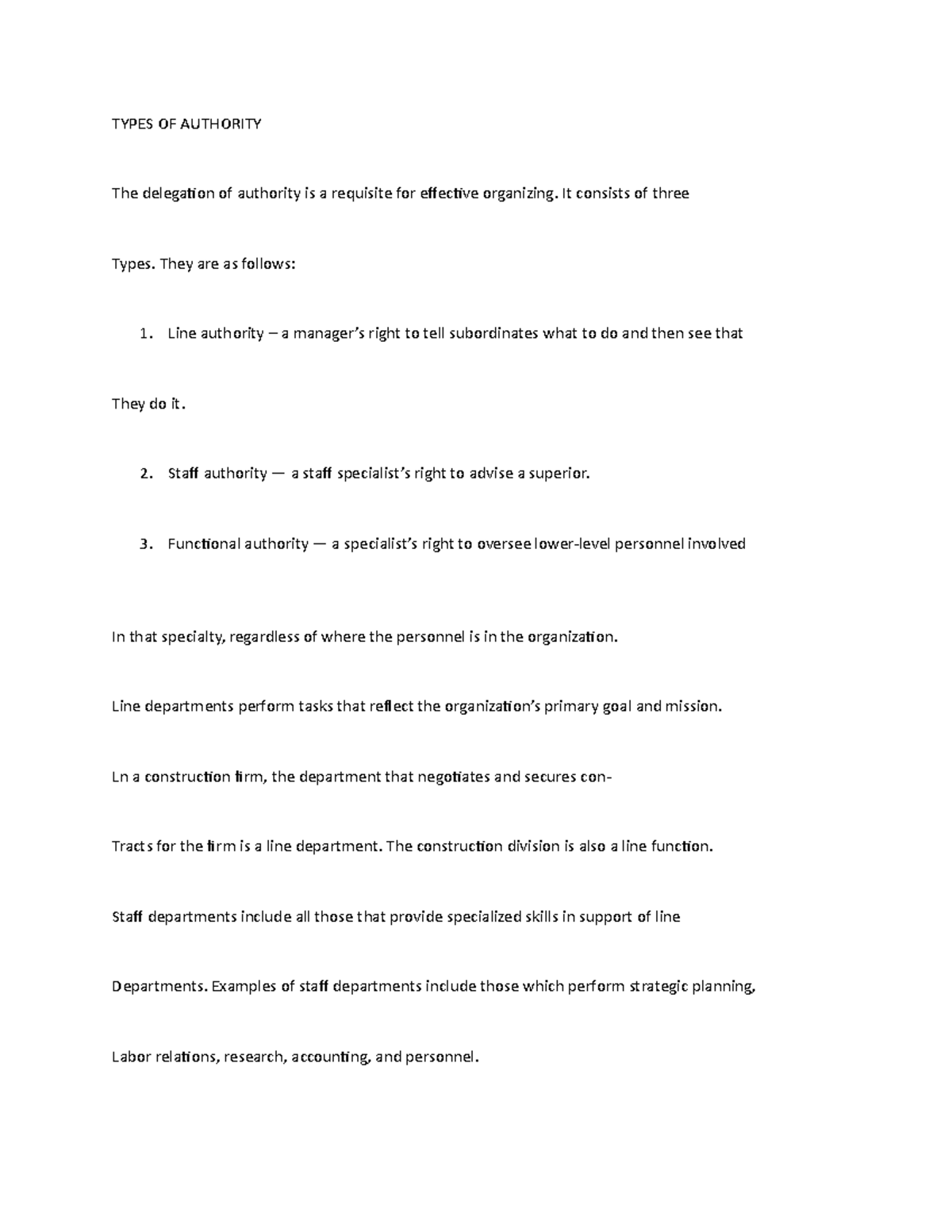 Doc14-autority - Figure 21. Typical Matrix Organization or a ...