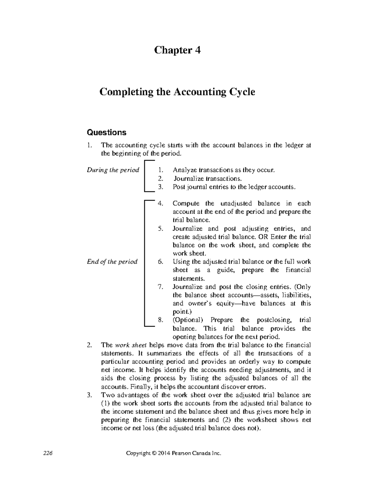 Chapter 4 - accounting Volume 1 Horngren Solutions - Chapter 4 ...