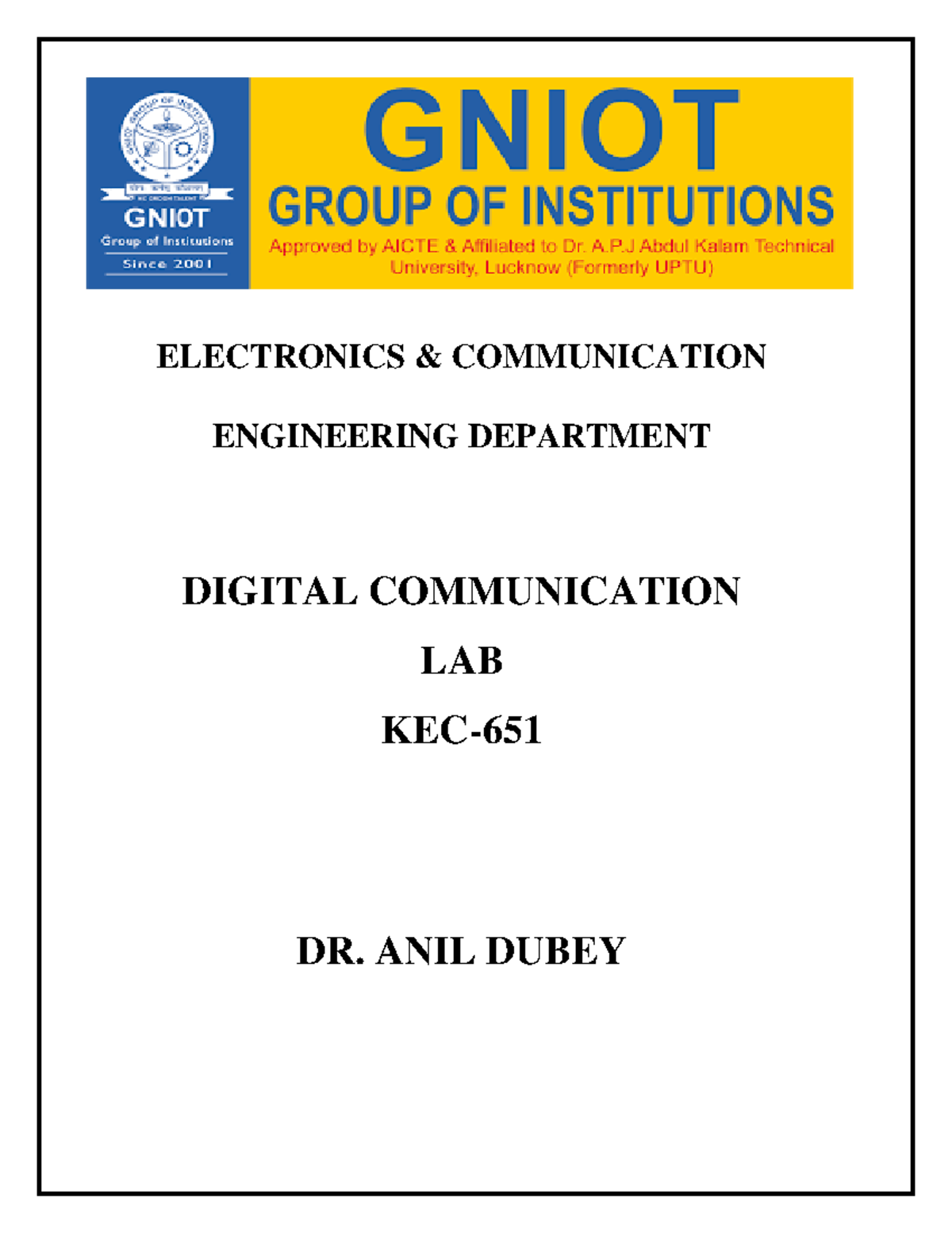 DC LAB Manual Complete - ELECTRONICS & COMMUNICATION ENGINEERING ...