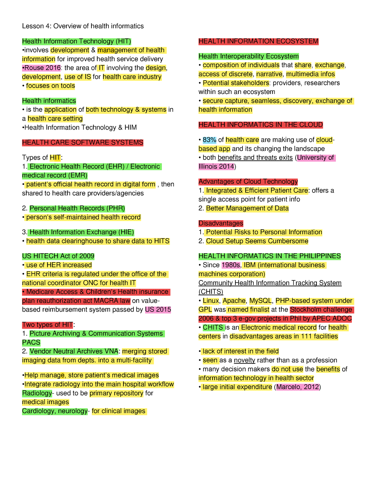 his-lesson-4-11-lesson-4-overview-of-health-informatics-health