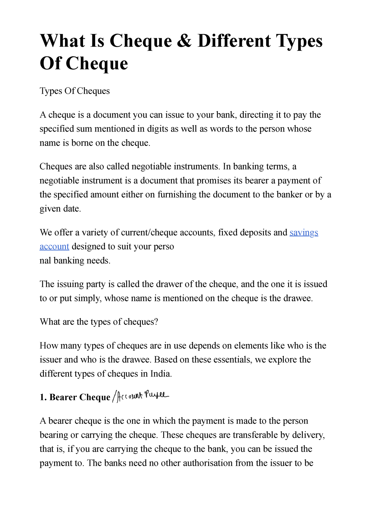 different-types-of-cheques-what-is-cheque-different-types-of-cheque