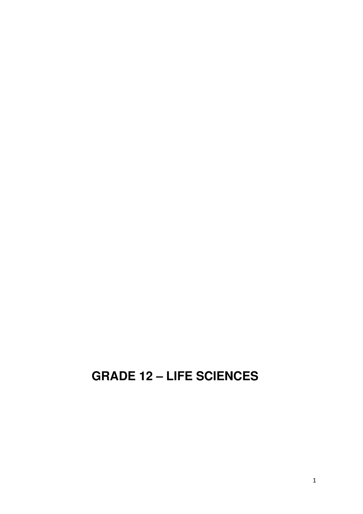life science grade 12 assignment homeostasis