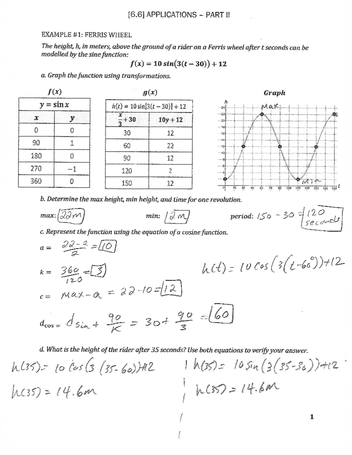 6.6 Applications - Part II - Notes [Teacher] - Studocu