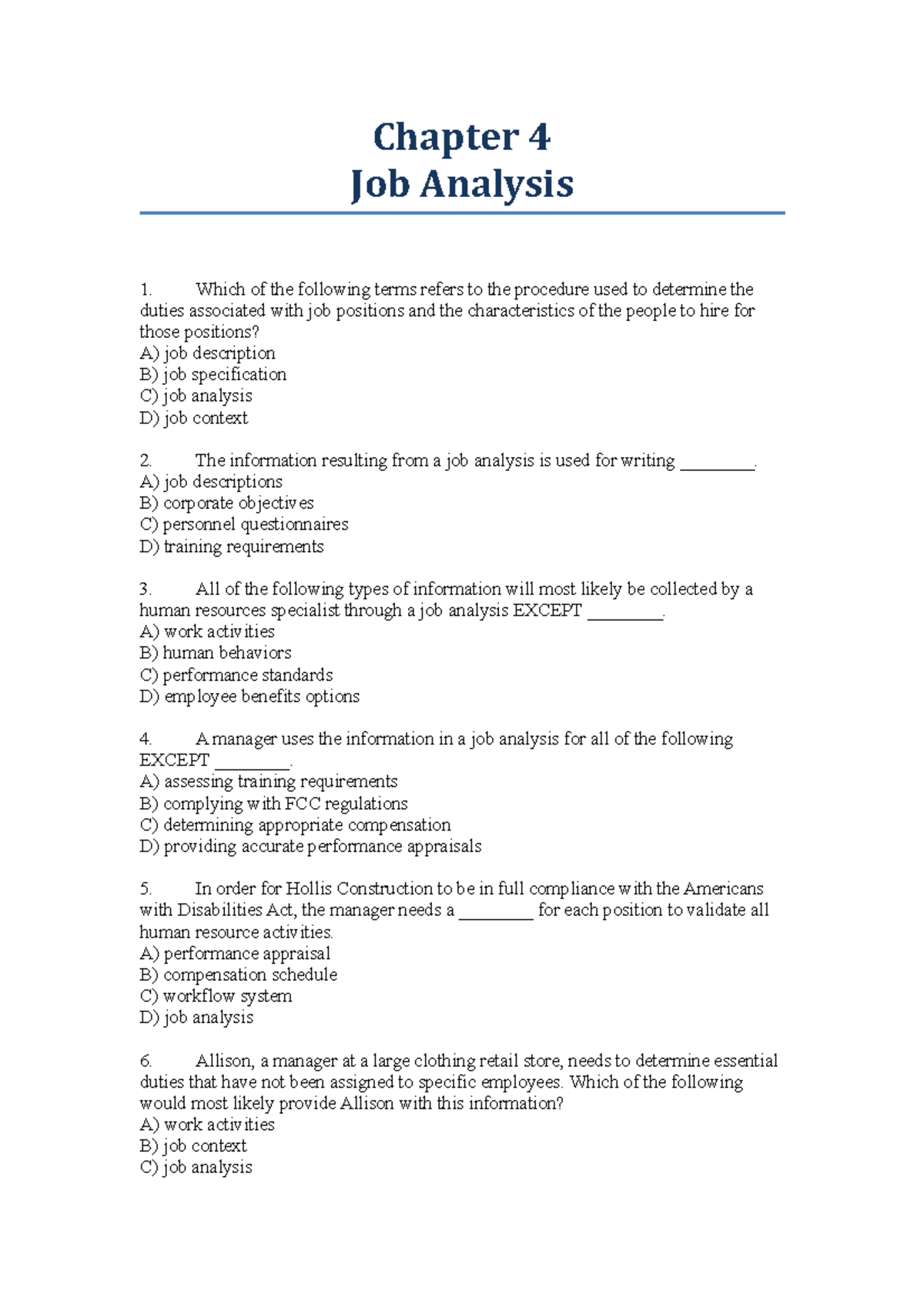 Ch4 Questions Copy Ch4 Mcq Studocu