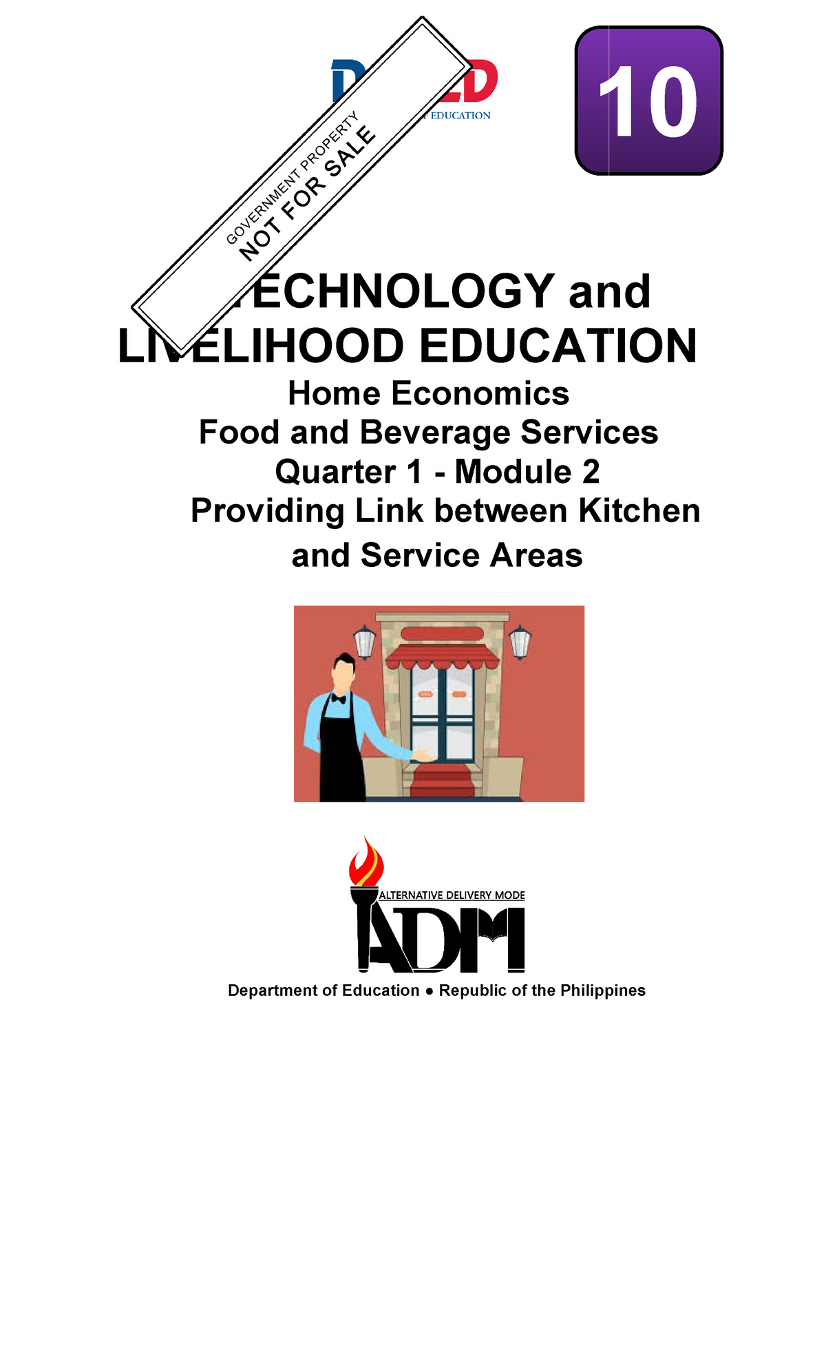 FBS Module 2 - TECHNOLOGY and LIVELIHOOD EDUCATION Home Economics Food ...