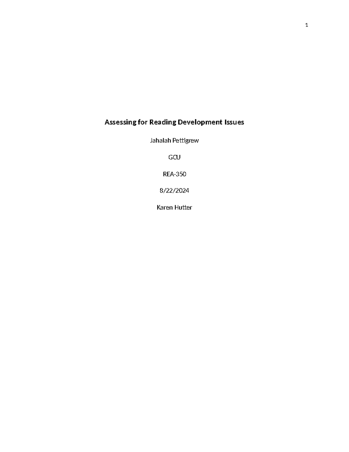 Assessing for Reading Development Issues - Students who have dyslexia ...