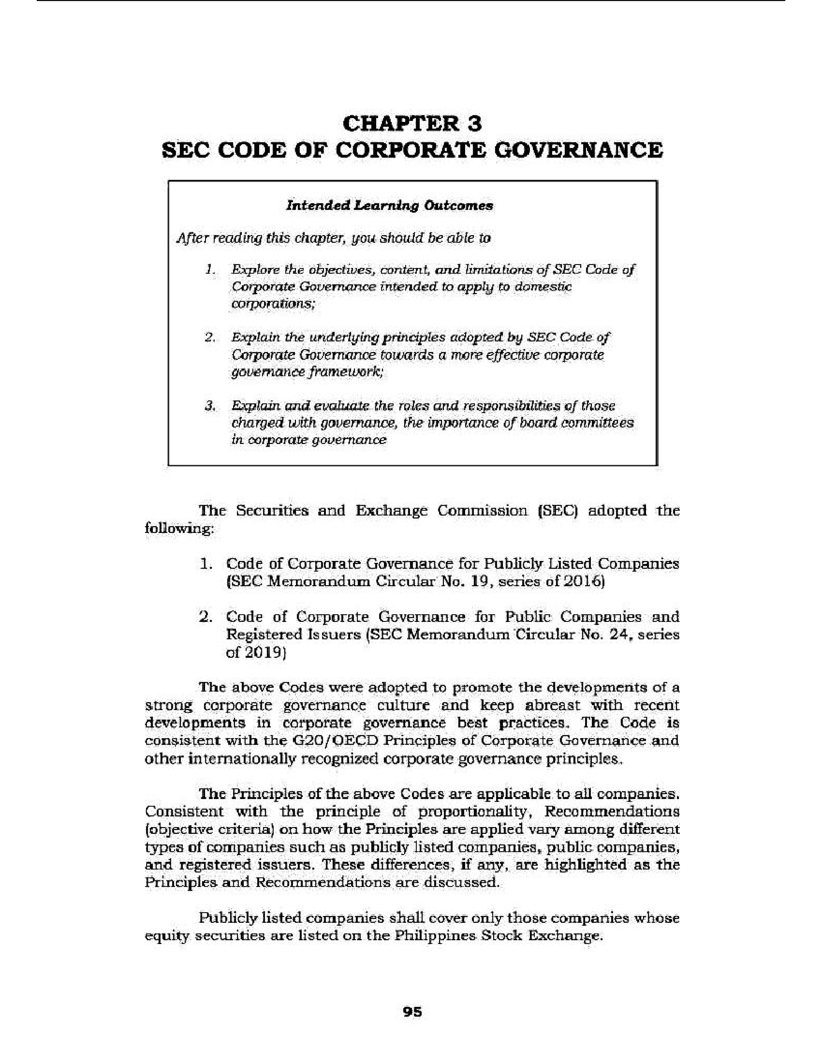Gbermic-SEMI - CHAPTER 3 SEC CODE OF CORPORATE GOVERNANCE Intended ...