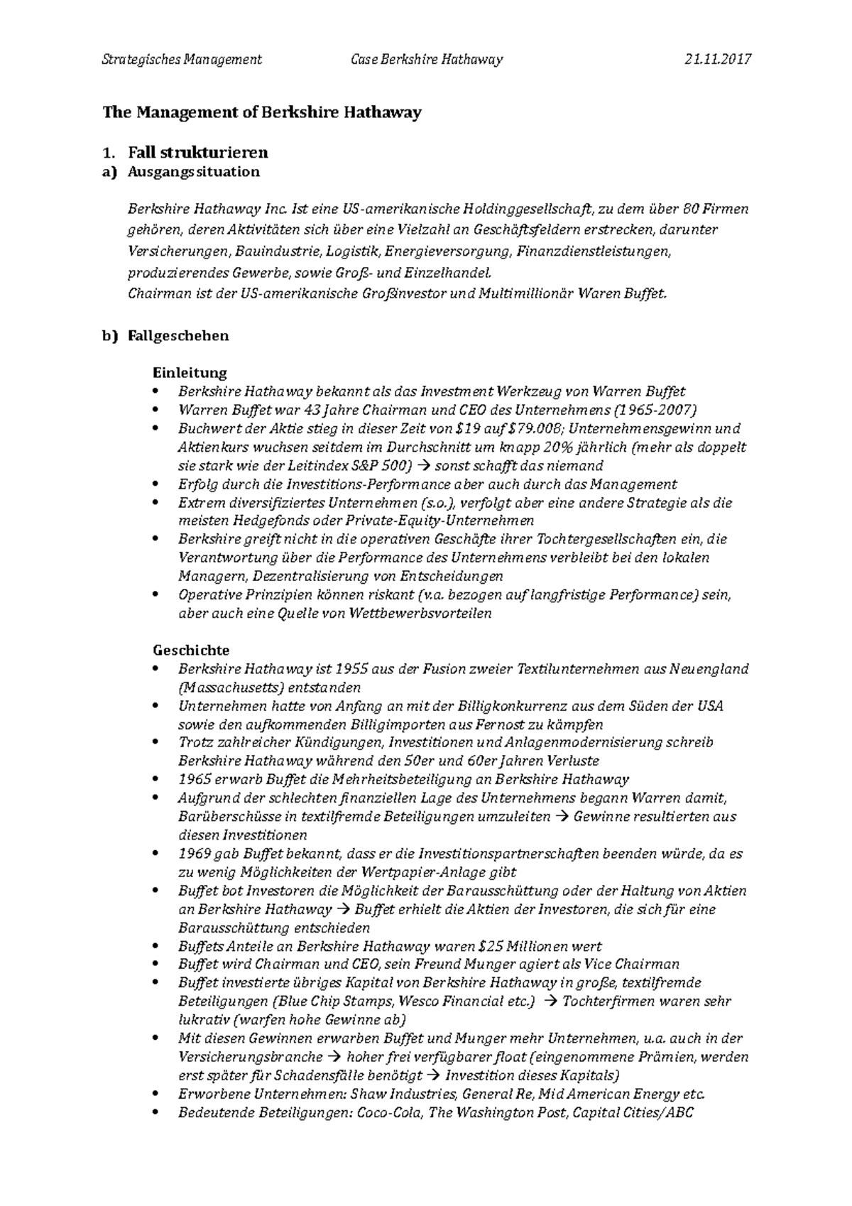 Berkshire hathaway stocks picture