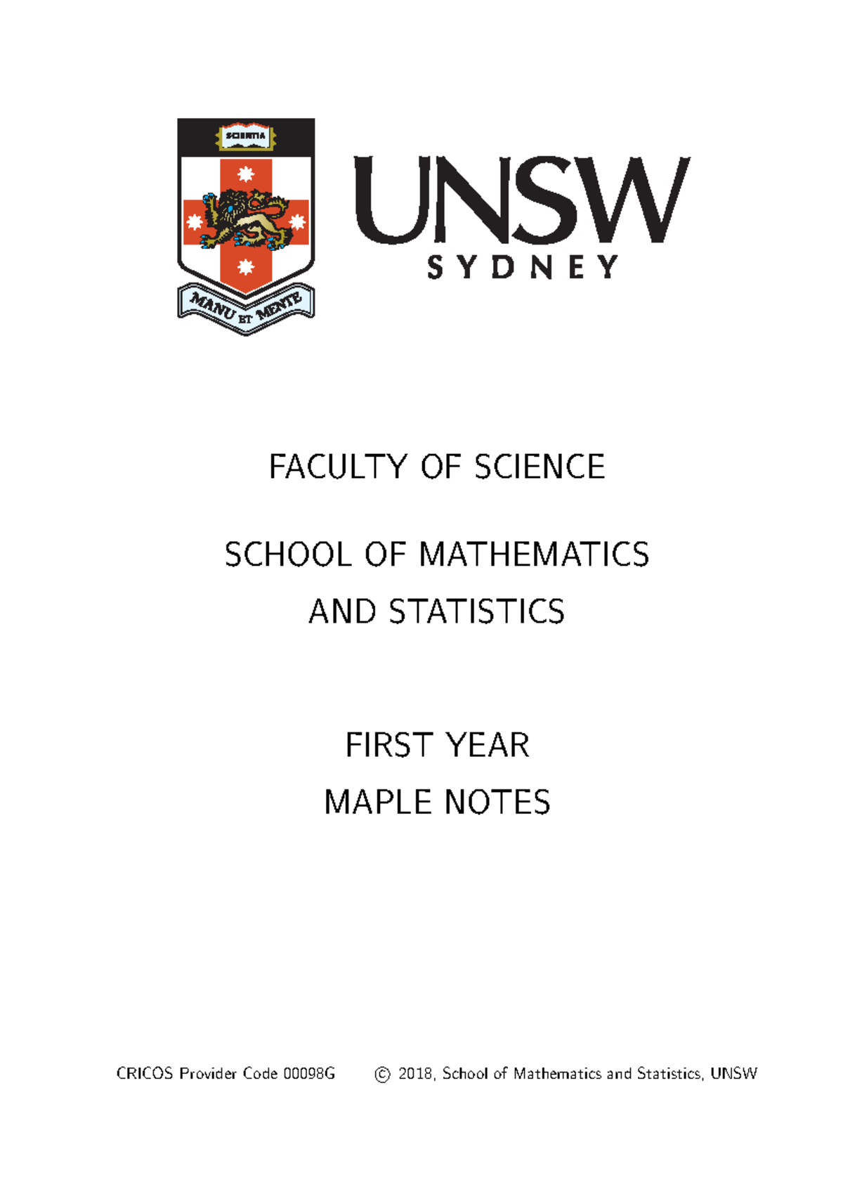 Maplenotes - Maple Notes, really useful for students who are lost with ...