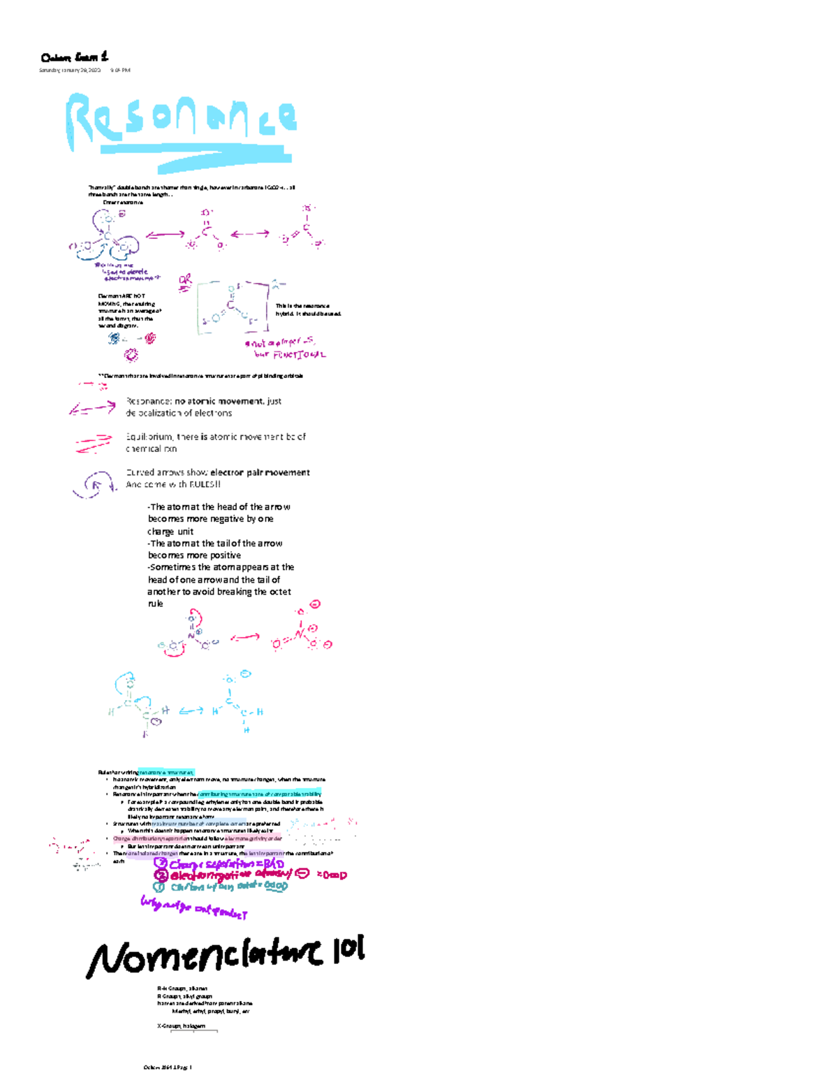 Exam 1 - Prof Tanko - 