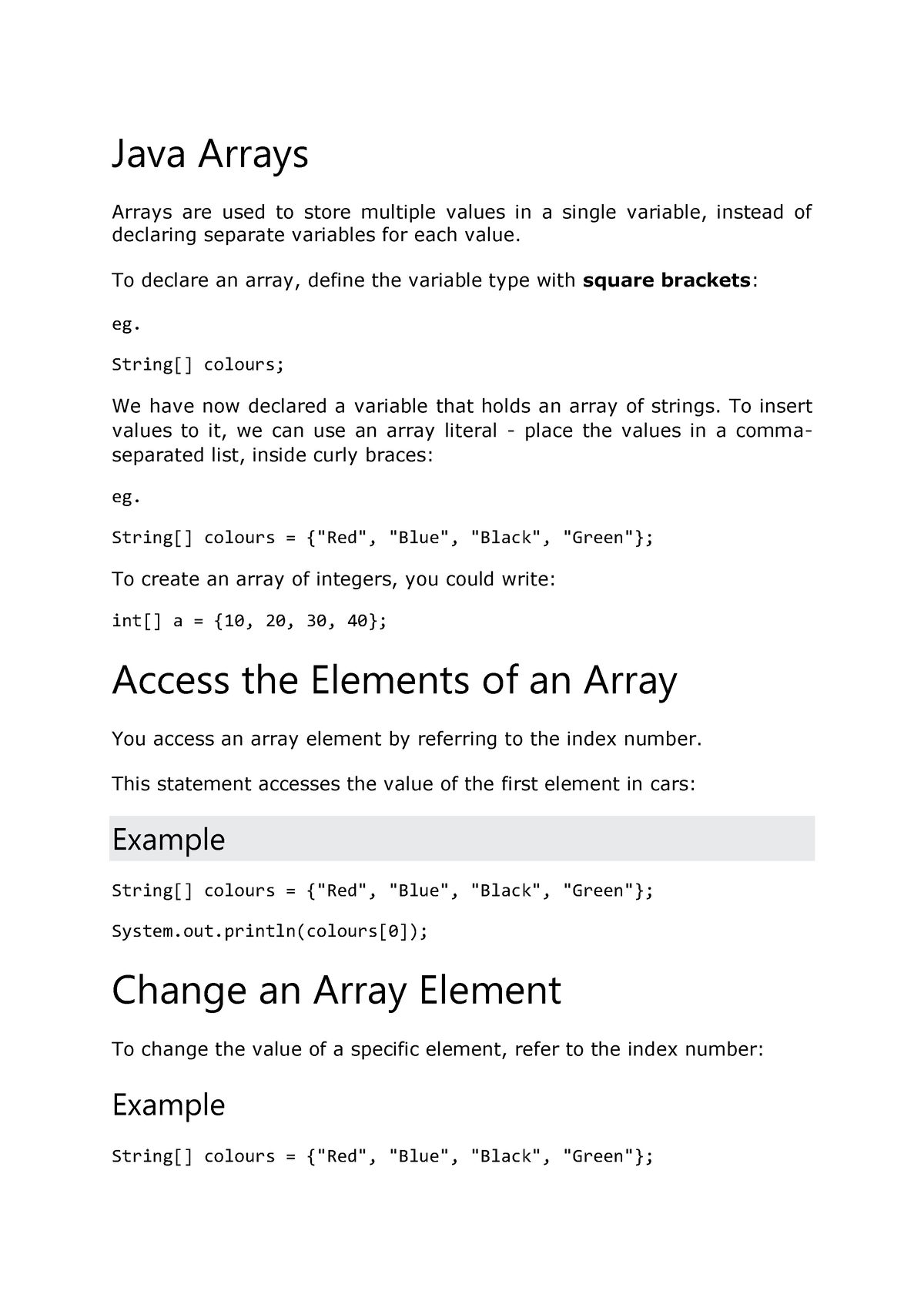 Ruby Change Array Element Value