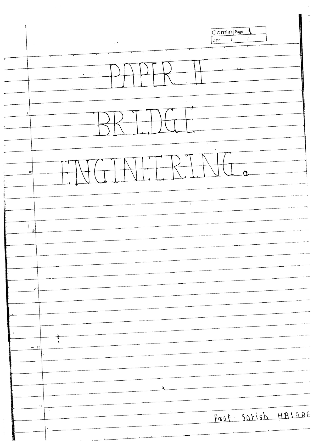 Bridge Engineering - Civil Engineering - Studocu