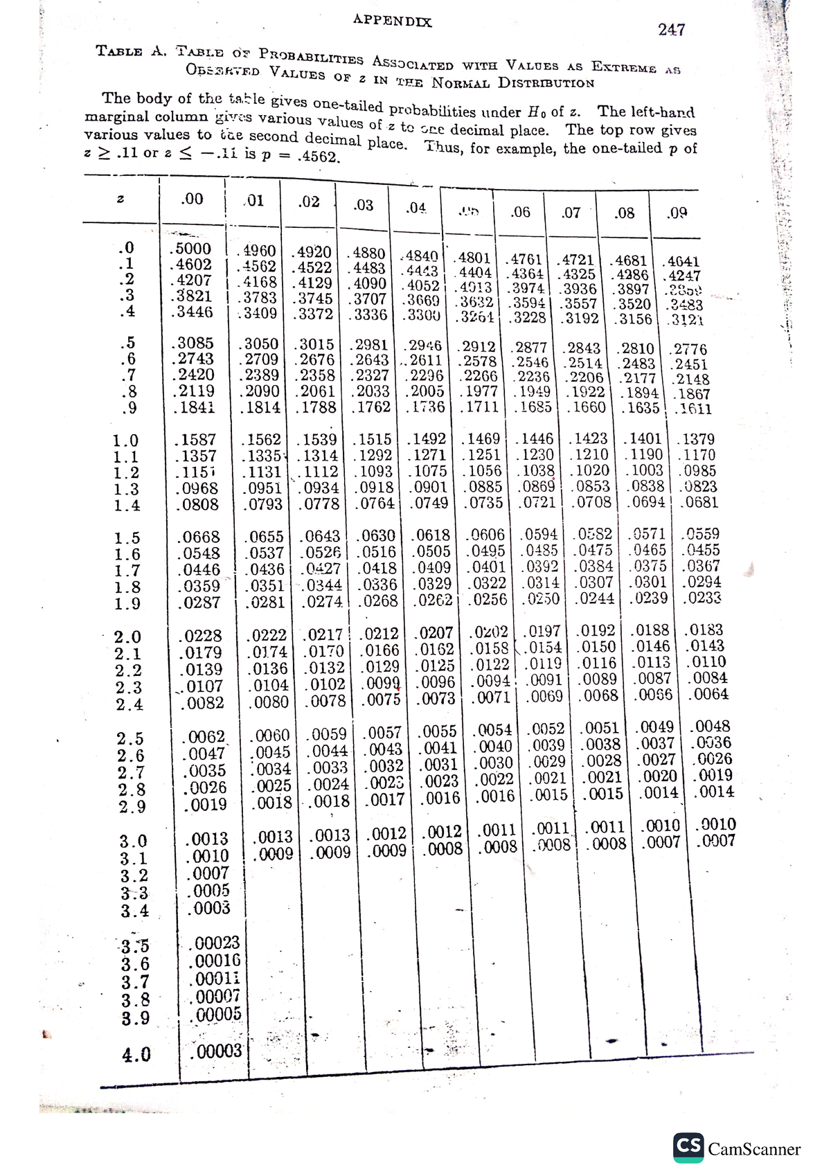 ST522 Tables - non parametric - nonparametric statistics - Studocu