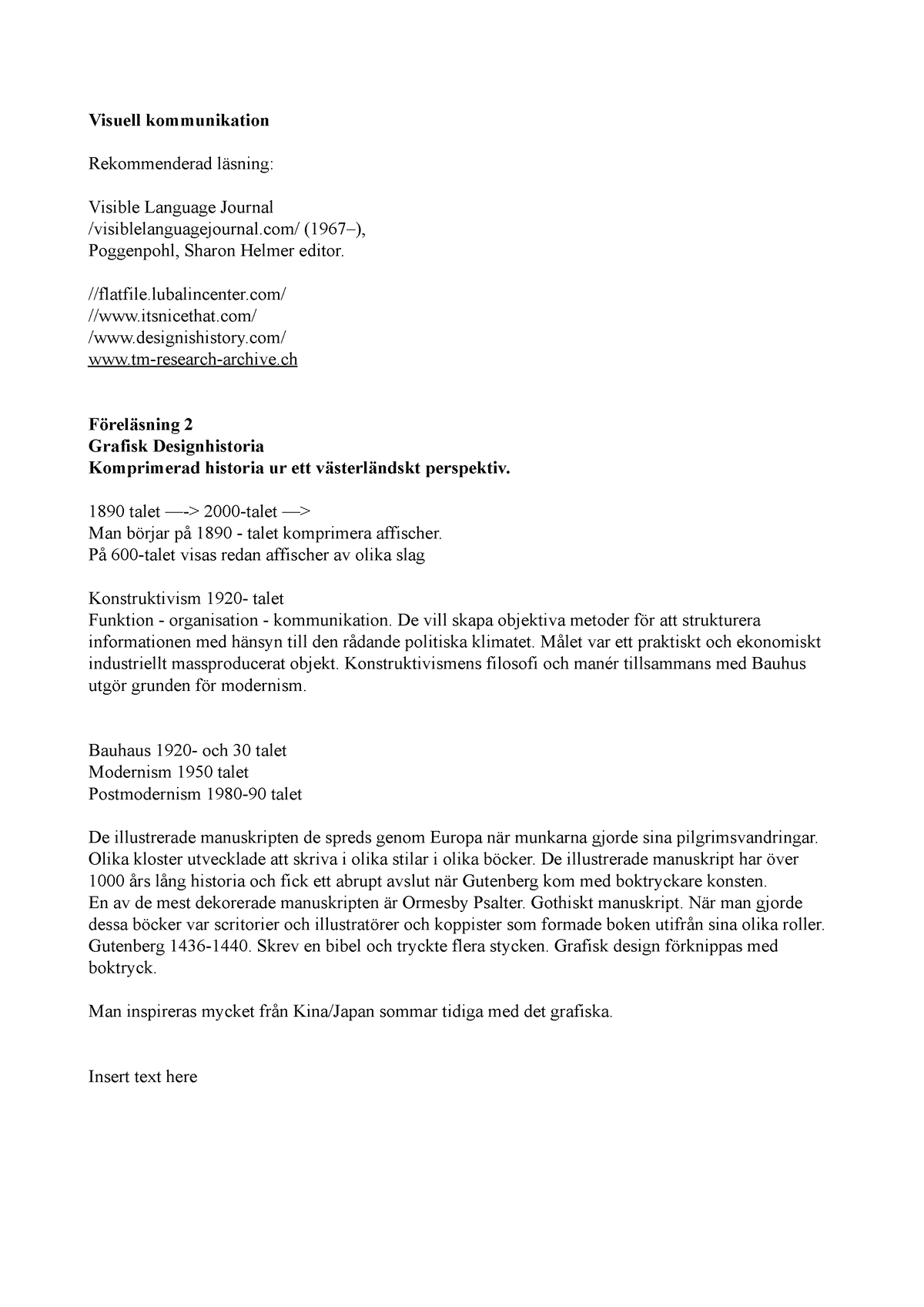 Visuell Kommunikation Pdf - Visuell Kommunikation Rekommenderad Läsning ...