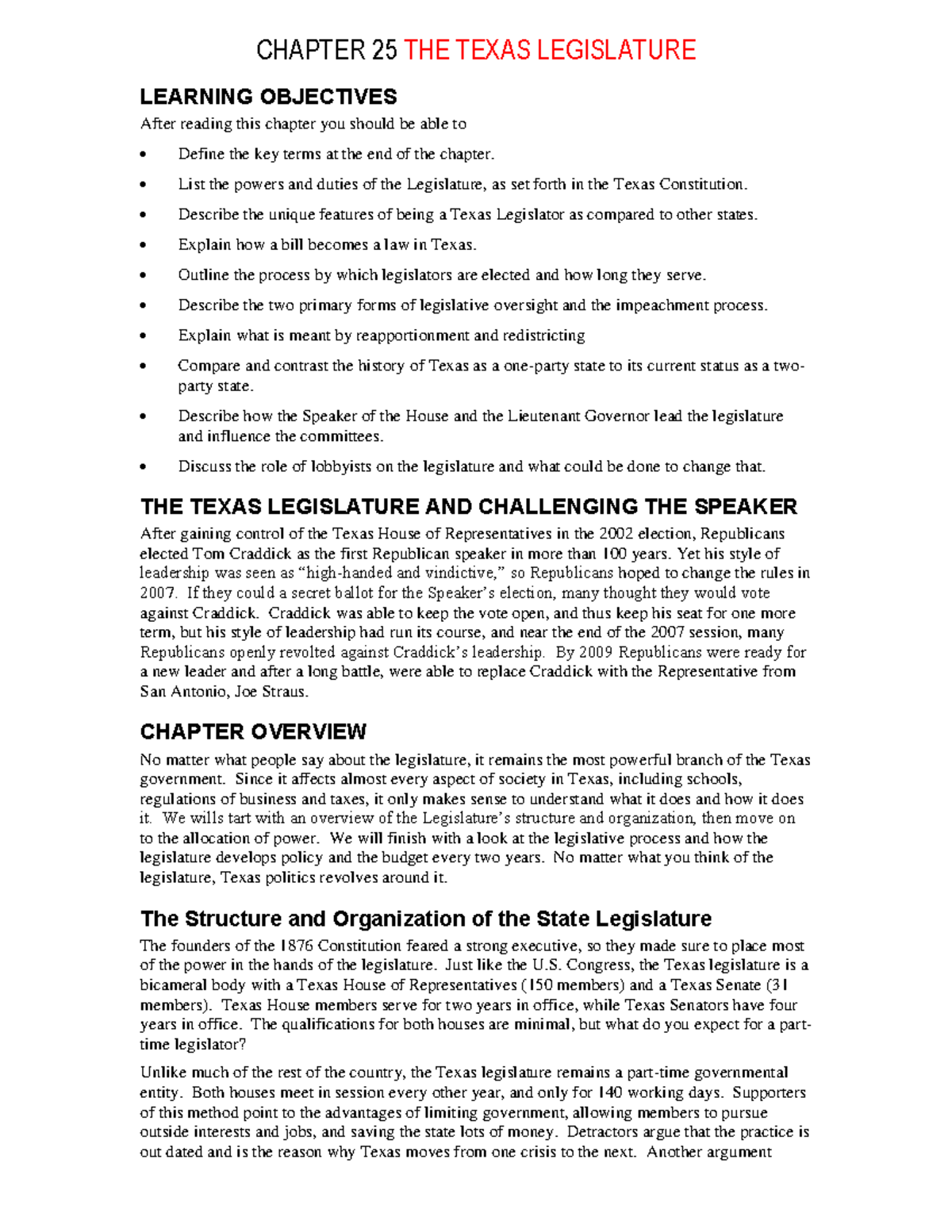 ch25-the-texas-legislature-exam-chapter-25-the-texas-legislature