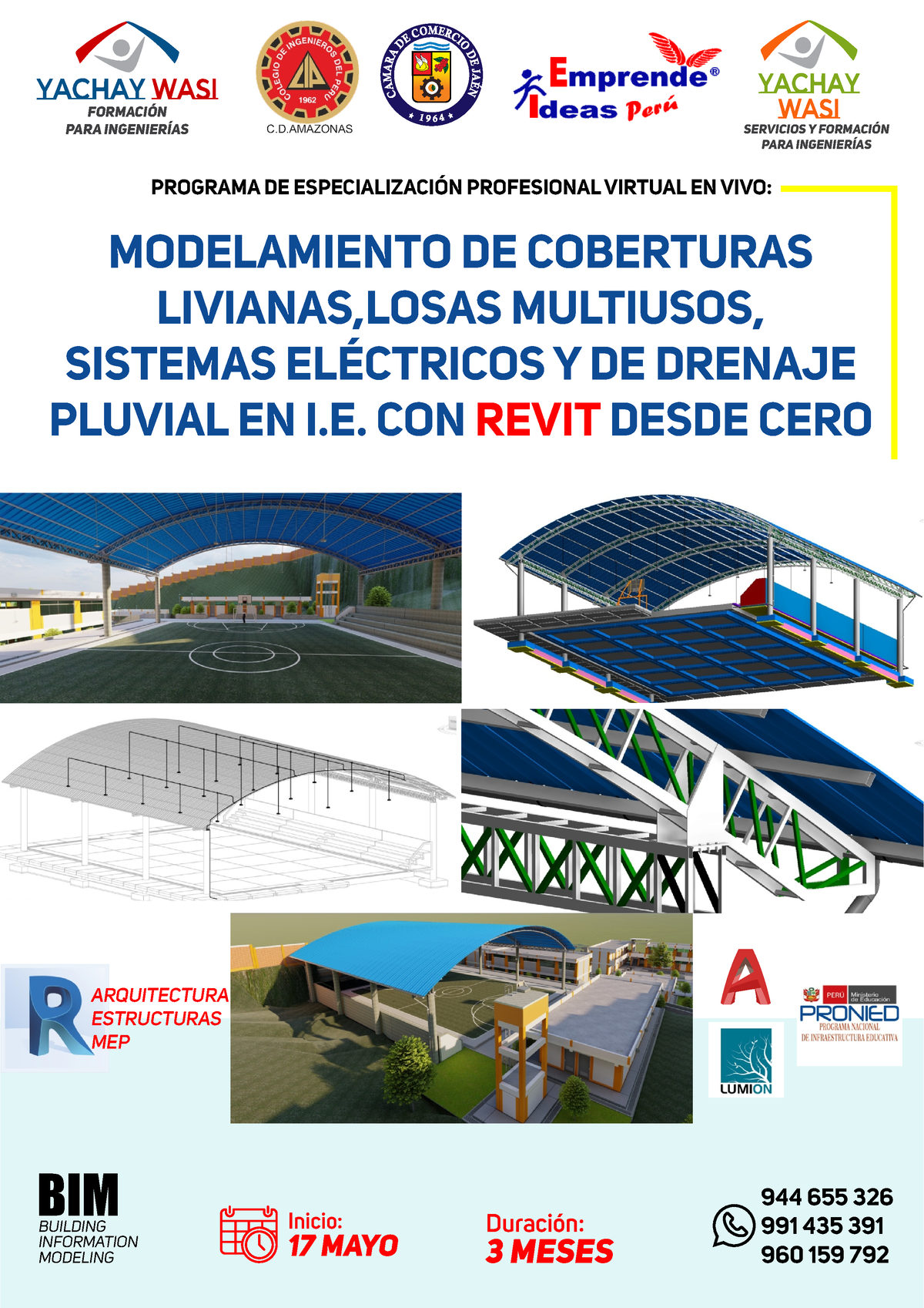 Brochure Especializacion Cobertura Metalicas - C.D FORMACIÓN PARA ...