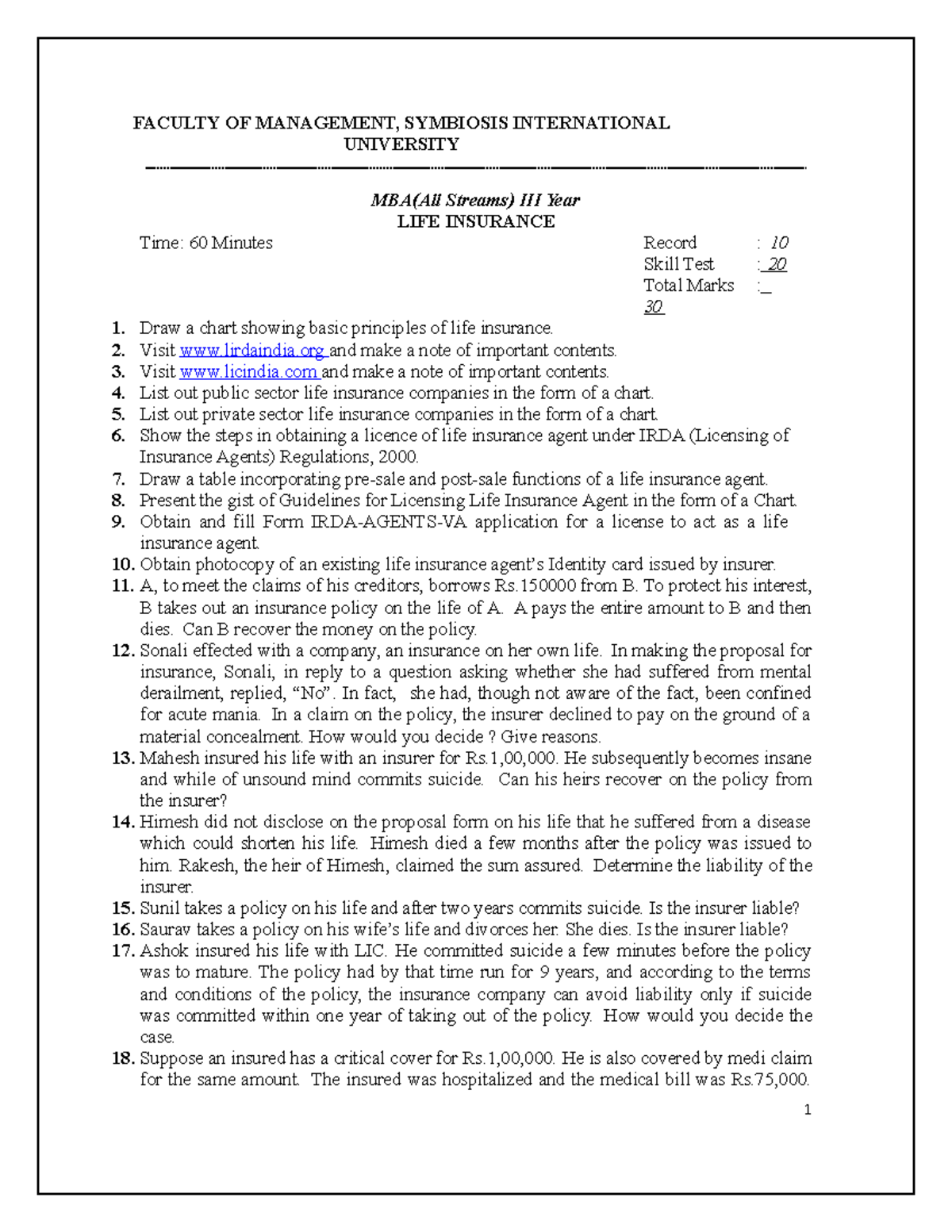 life-insurance-assignment-faculty-of-management-symbiosis