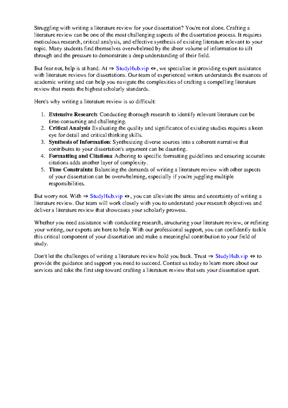 Writing A Literature Review In A Dissertation - Struggling with writing ...