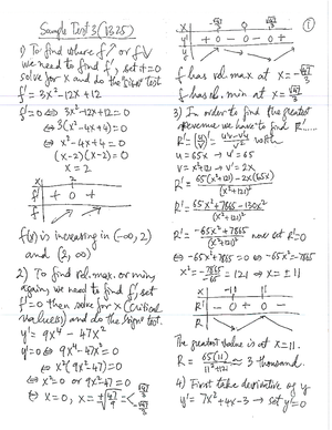 Calculus - notes for math - Simplify each expression as much as ...