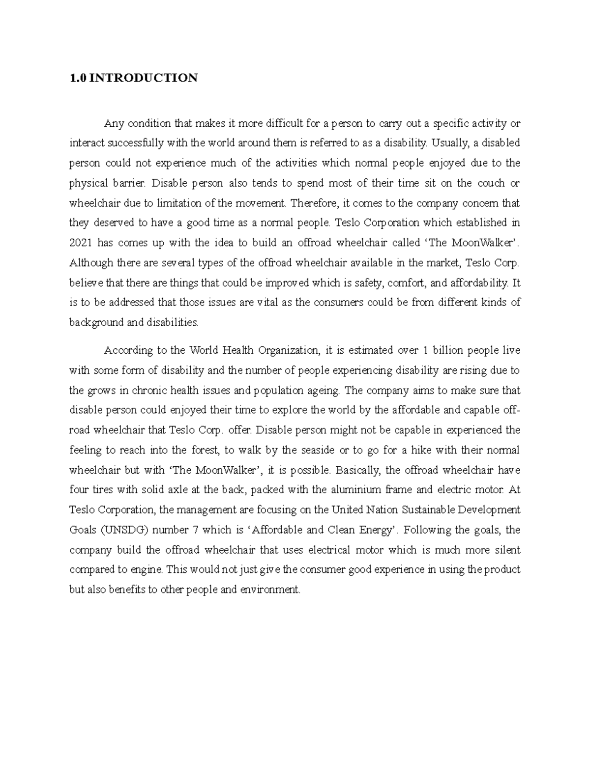 INTRODUCTION TO DESIGN CONCEPT - 1 INTRODUCTION Any condition that ...