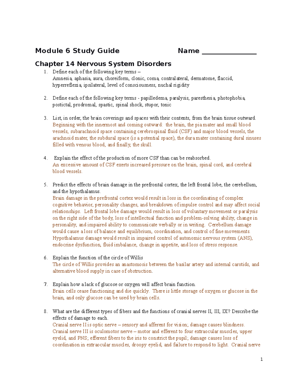 Module 6 Studyguide Answer Key - Module 6 Study Guide Name ...