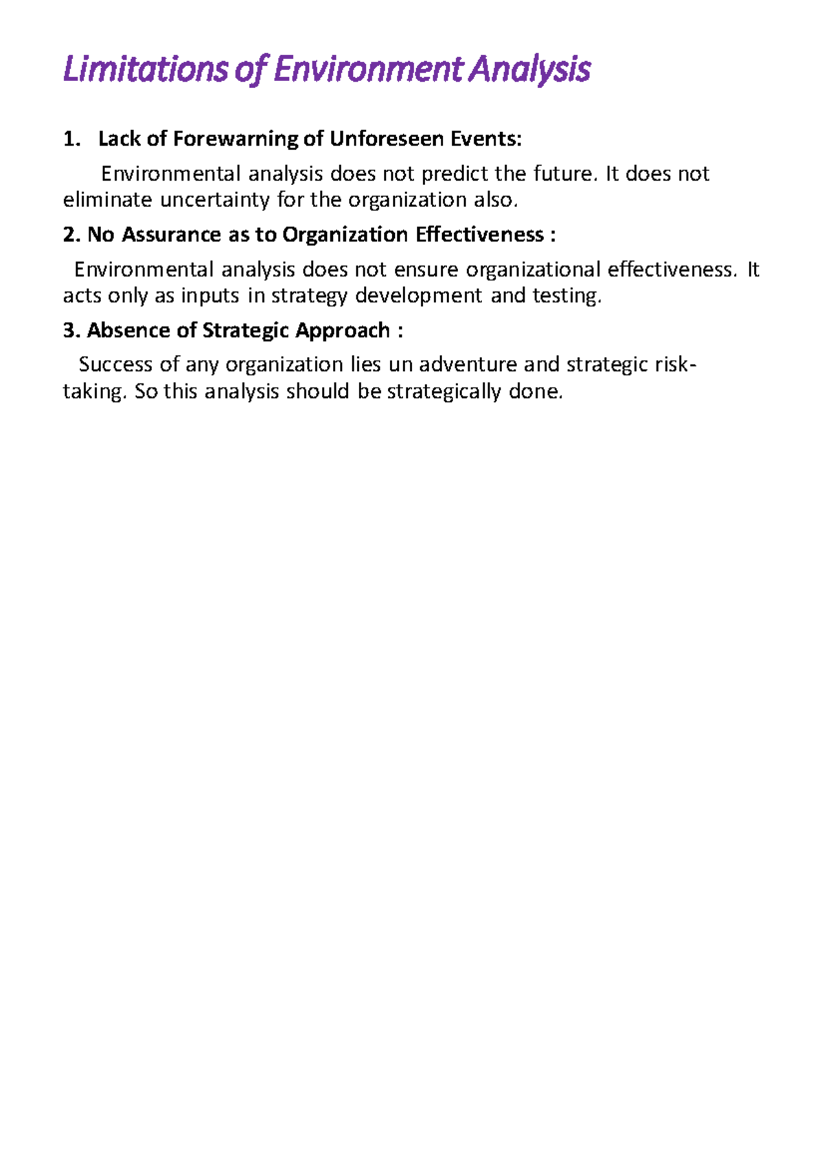 limitations-of-environmental-analysis-limitations-of-environment