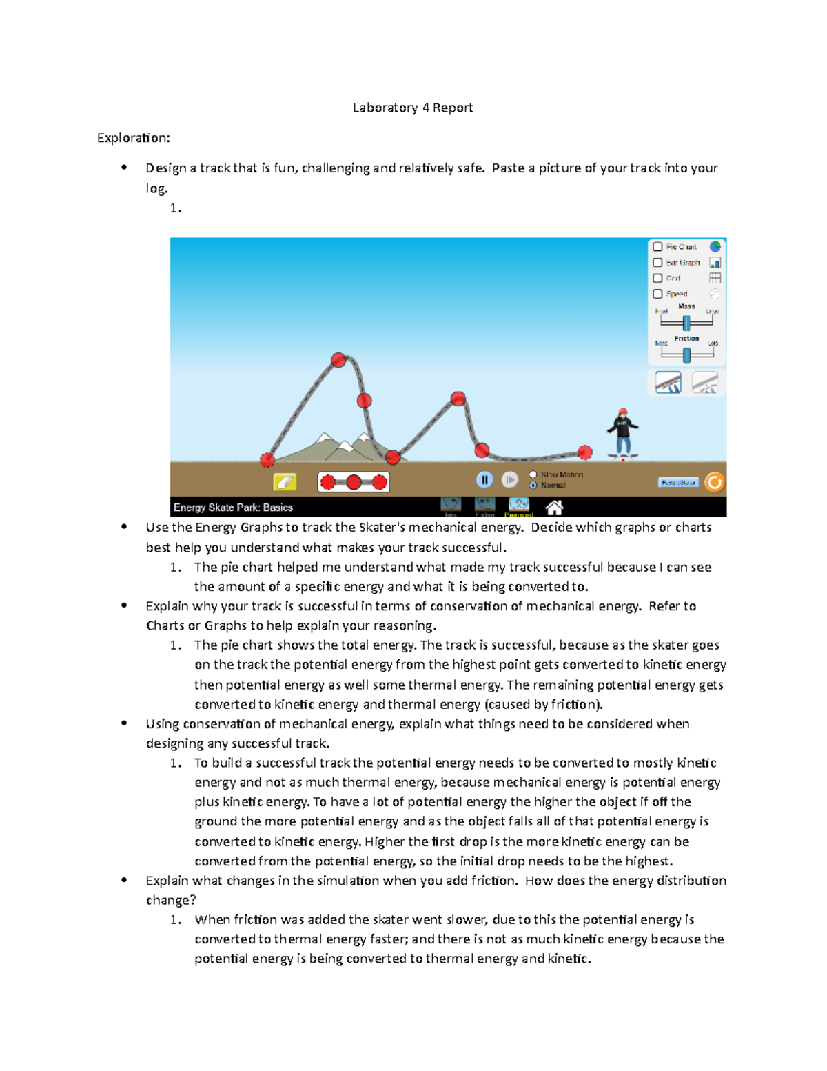 Lab4 - Lab 4 Notes - Laboratory 4 Report Exploration: Design A Track ...