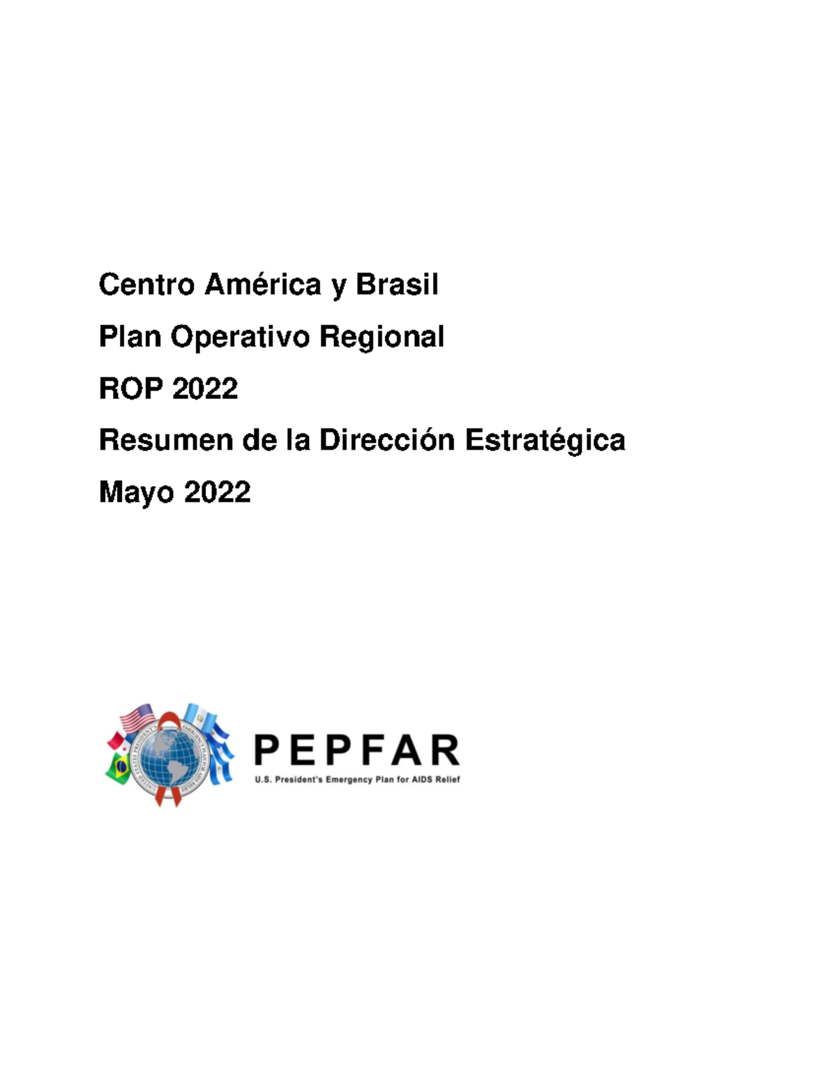 Central America ROP22 SDS Espanol - Centro América y Brasil Plan ...