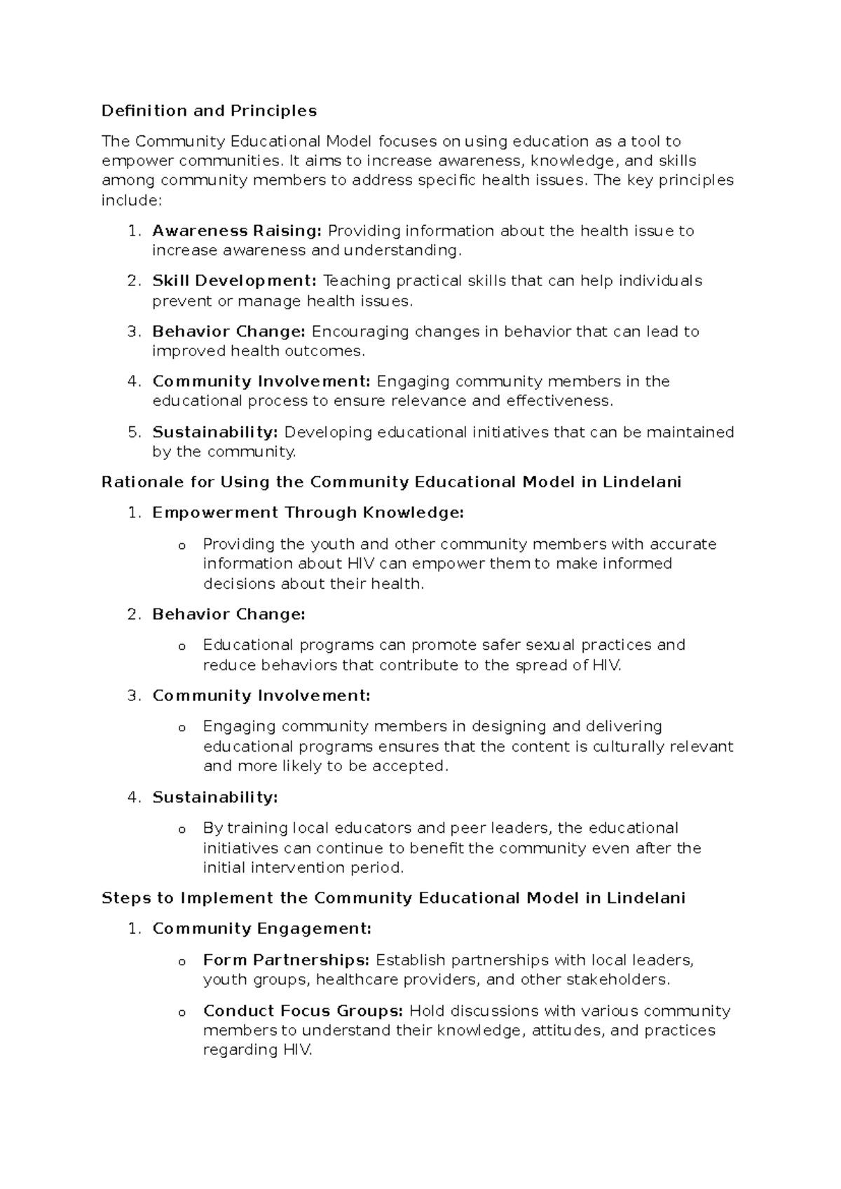 Definition and Principles in social work Definition and Principles