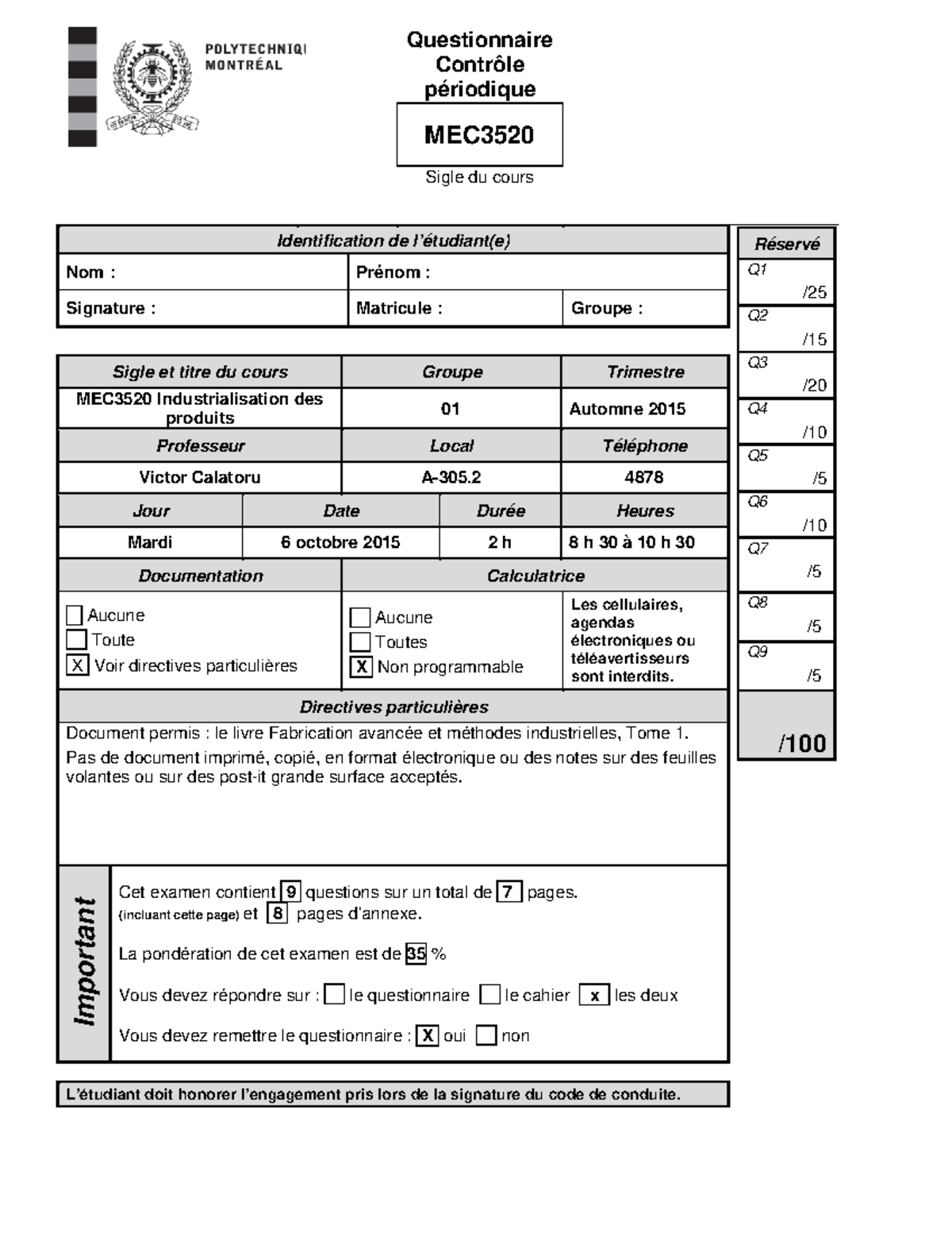 Intra A2015 - Question Solution - Questionnaire Contrôle périodique MEC ...
