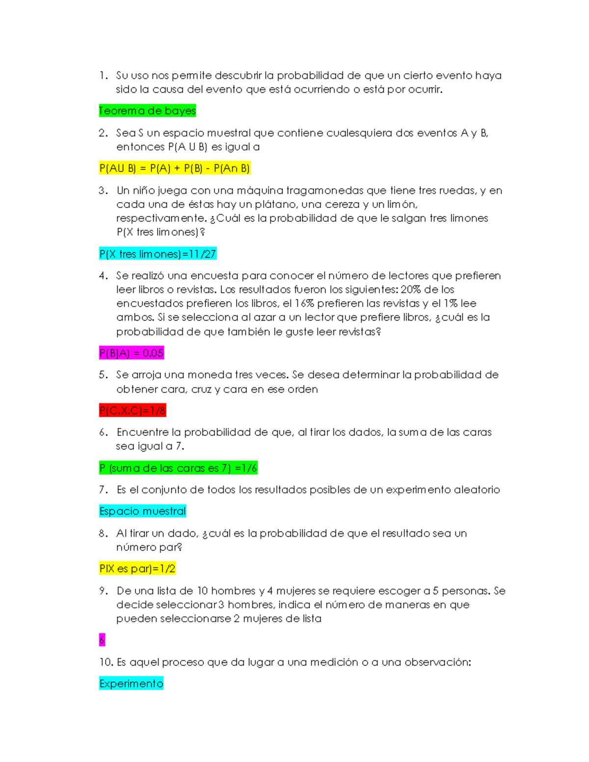 Tarea 3 - Interesante - Su Uso Nos Permite Descubrir La Probabilidad De ...