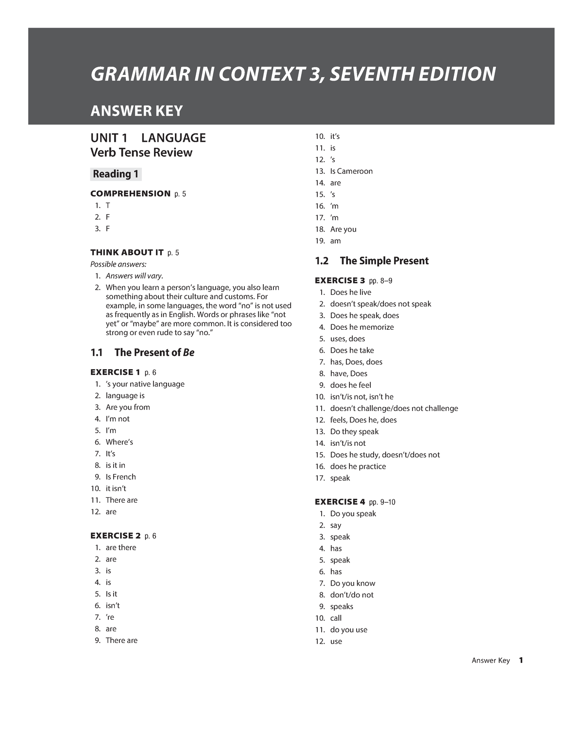 gic3-7th-edition-answer-key-answer-key-1-grammar-in-context-3