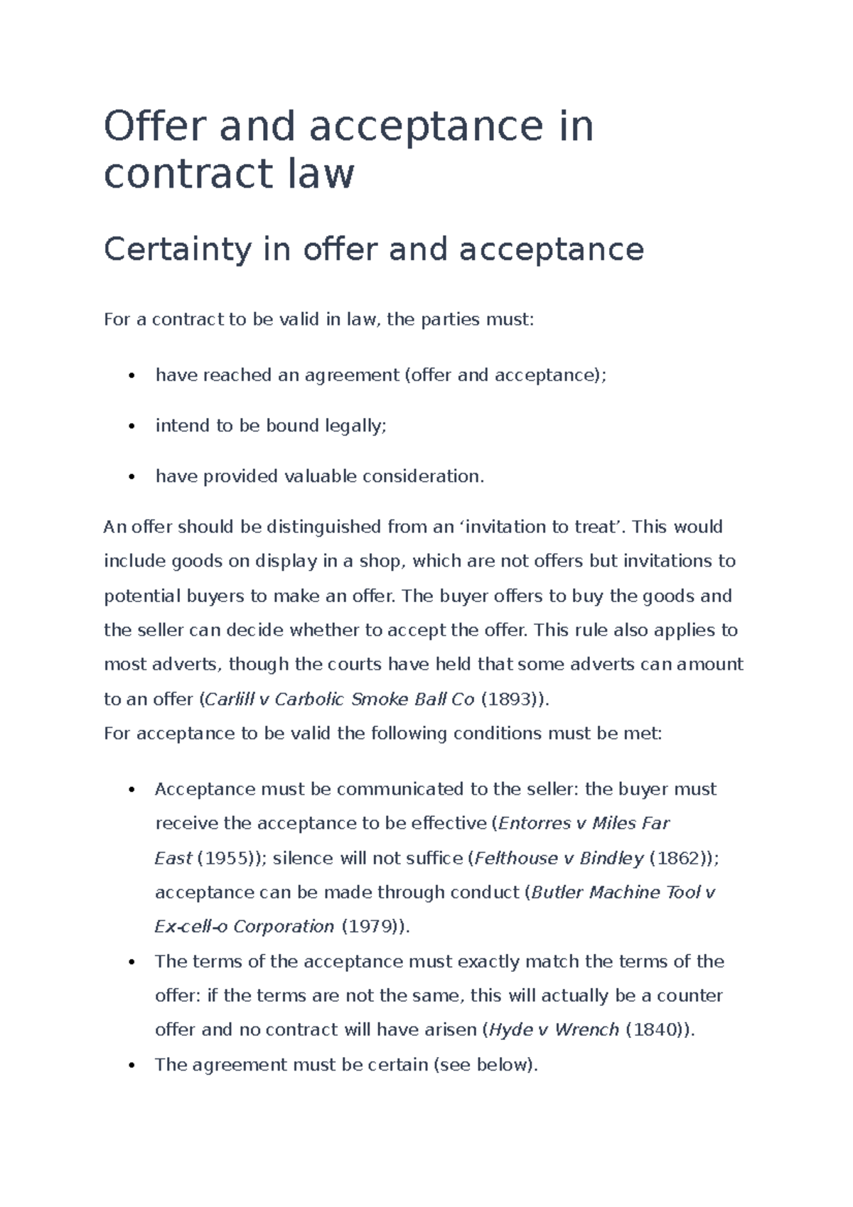 offer-and-acceptance-in-contract-law-offer-and-acceptance-in-contract