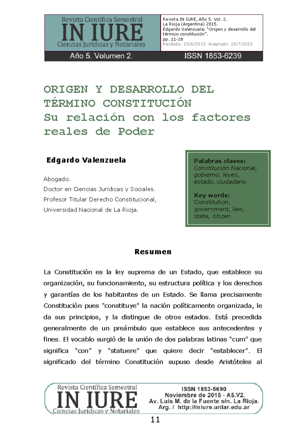 Valenzuela Origen+y+desarrollo+del+termino+Constituci%C3%B3n - ORIGEN Y ...