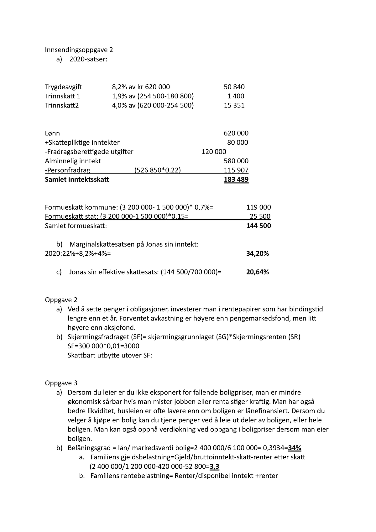 Innsendingsoppgave 2 ELE3743 - OH1-20370 - BI - Studocu